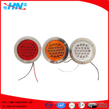 24 LED Round Truck Tail Light pour camion Trailer